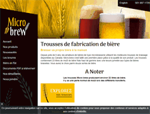Tablet Screenshot of micro-brew.net